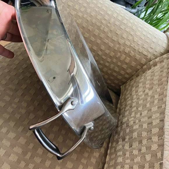 All-Clad 16.5 inch Stainless Steel 2-Handle Saute Pan/ Paella Pan - Picture 16 of 16